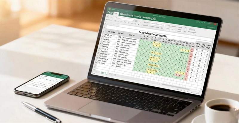 Quy định chấm công là căn cứ để tính lương và phúc lợi