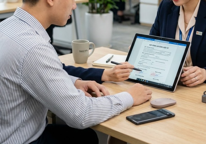 Nhà nước khuyến khích doanh nghiệp sử dụng HĐLĐ điện tử