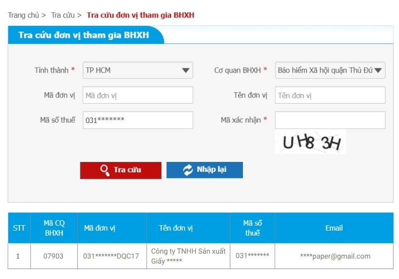 Đối chiếu thông tin trên hệ thống với giấy phép kinh doanh